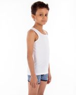 Sleeve less c.s children white - Image 3