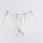 ﺑوﻛﺳر Plain اطﻔال ابيض 1-2