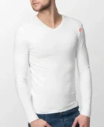 Long sleeve. C.S. V. White