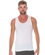 Combed Sleeveless White