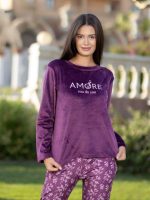 ⁦Women's Winter Pajama-7-321⁩ - الصورة ⁦2⁩