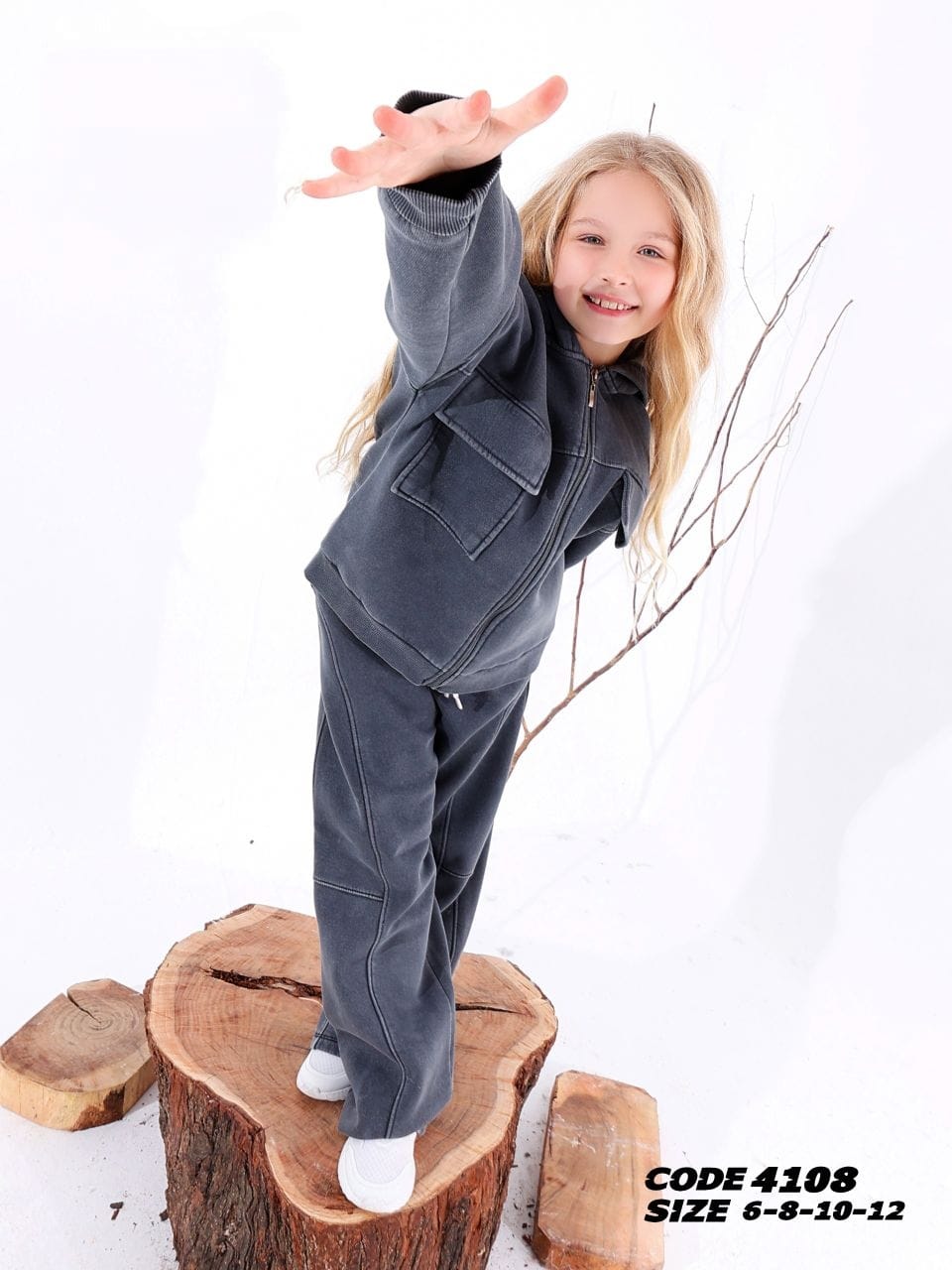 WhatsApp Image 2025-10-24 at 9.47.39 PM Girl's Winter Pajama Set-4108 - Image 1