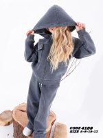 Girl's Winter Pajama Set-4108 - Image 2