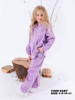 Girl's Winter Pajama Set-4107 - Image 2