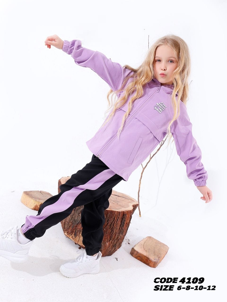 WhatsApp Image 2025-10-24 at 9.56.21 PM Girl's Winter Pajama Set-4109 - Image 1