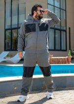 Men's Winter Track Suit-B-Size-1648 - Image 3