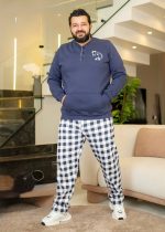 ⁦Men's Winter Pajama-B-Size-1655⁩ - الصورة ⁦3⁩