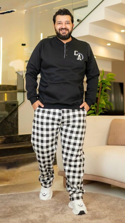 Men's Winter Pajama-B-Size-1655