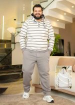 ⁦Men's Winter Track Suit-B-Size-1656⁩ - الصورة ⁦3⁩