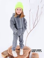 Girl's Winter Pajama Set-4006 - Image 3