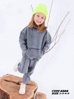 Girl's Winter Pajama Set-4006