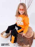 ⁦Girl's Winter Pajama Set-4007⁩ - الصورة ⁦4⁩
