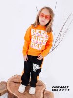 ⁦Girl's Winter Pajama Set-4007⁩ - الصورة ⁦5⁩