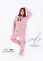 Girl's Winter Pajama Set-4401 - Image 2