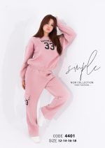 Girl's Winter Pajama Set-4401