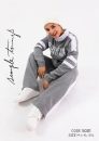 Ladies cotton track suit-5001