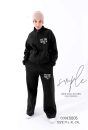 Ladies cotton track suit-5005