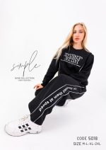 ⁦Ladies cotton track suit-5018⁩ - الصورة ⁦3⁩