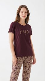 ⁦بيجامة صيفي حريمي – كود - 4456⁩ - الصورة ⁦2⁩