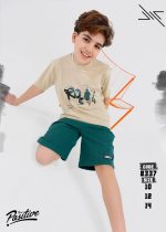 Boys Summer Pajama Set -8337 - Image 2