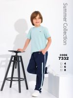 ⁦طقم بيجامة صيفي أولادي-8332 (2)⁩ - الصورة ⁦2⁩