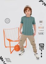 Boys Summer Pajama Set-8318 - Image 2