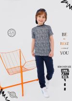 Boys Summer Pajama Set-8328 - Image 6
