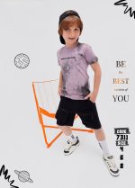 طقم بيجامة صيفي أولادي-8311